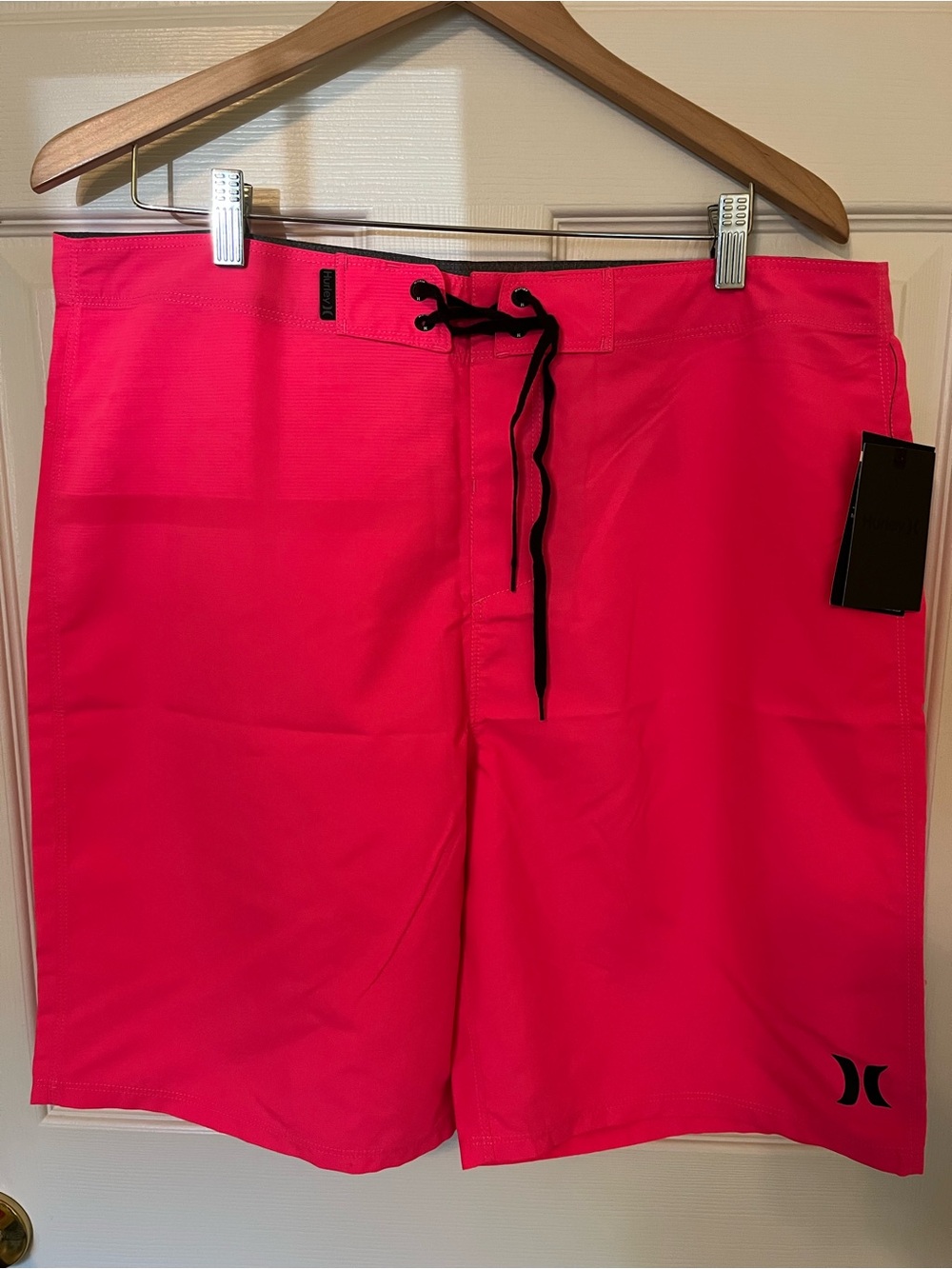 Men's Hurley Pink Swim Trunks